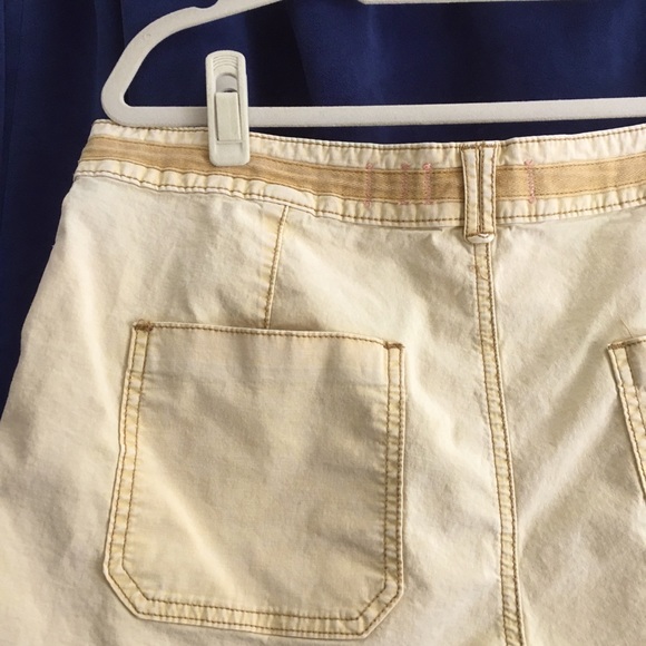 Anthropologie | Yellow Utility Shorts - Picture 4 of 6